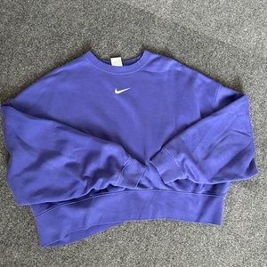 Nike cropped crew neck